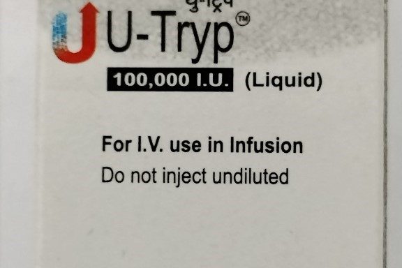 U tryp 100000 I.U. Injection
